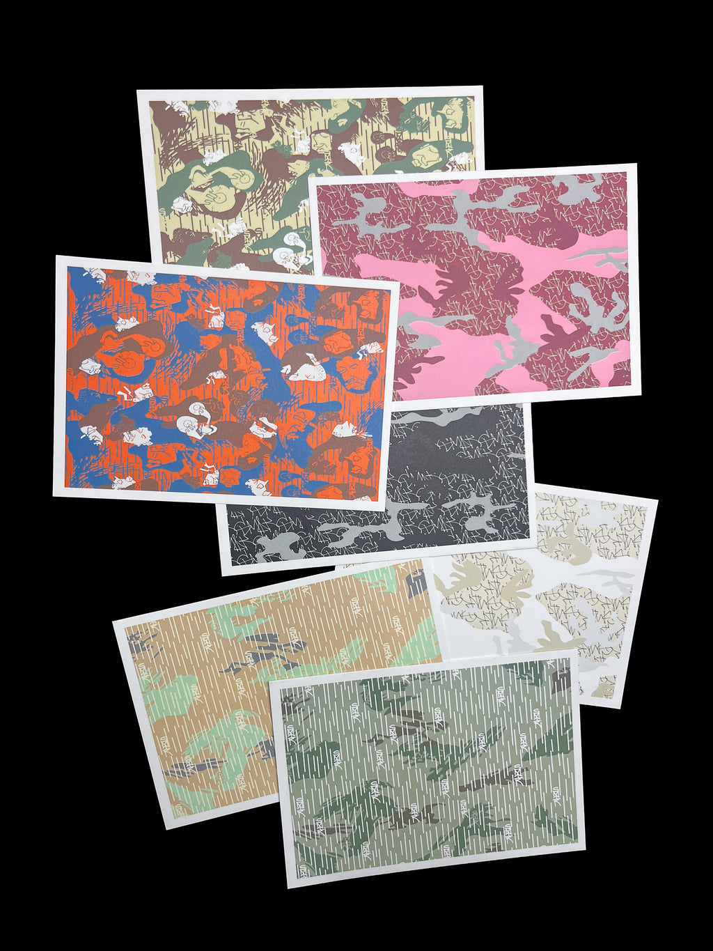 Camo Series Postcards