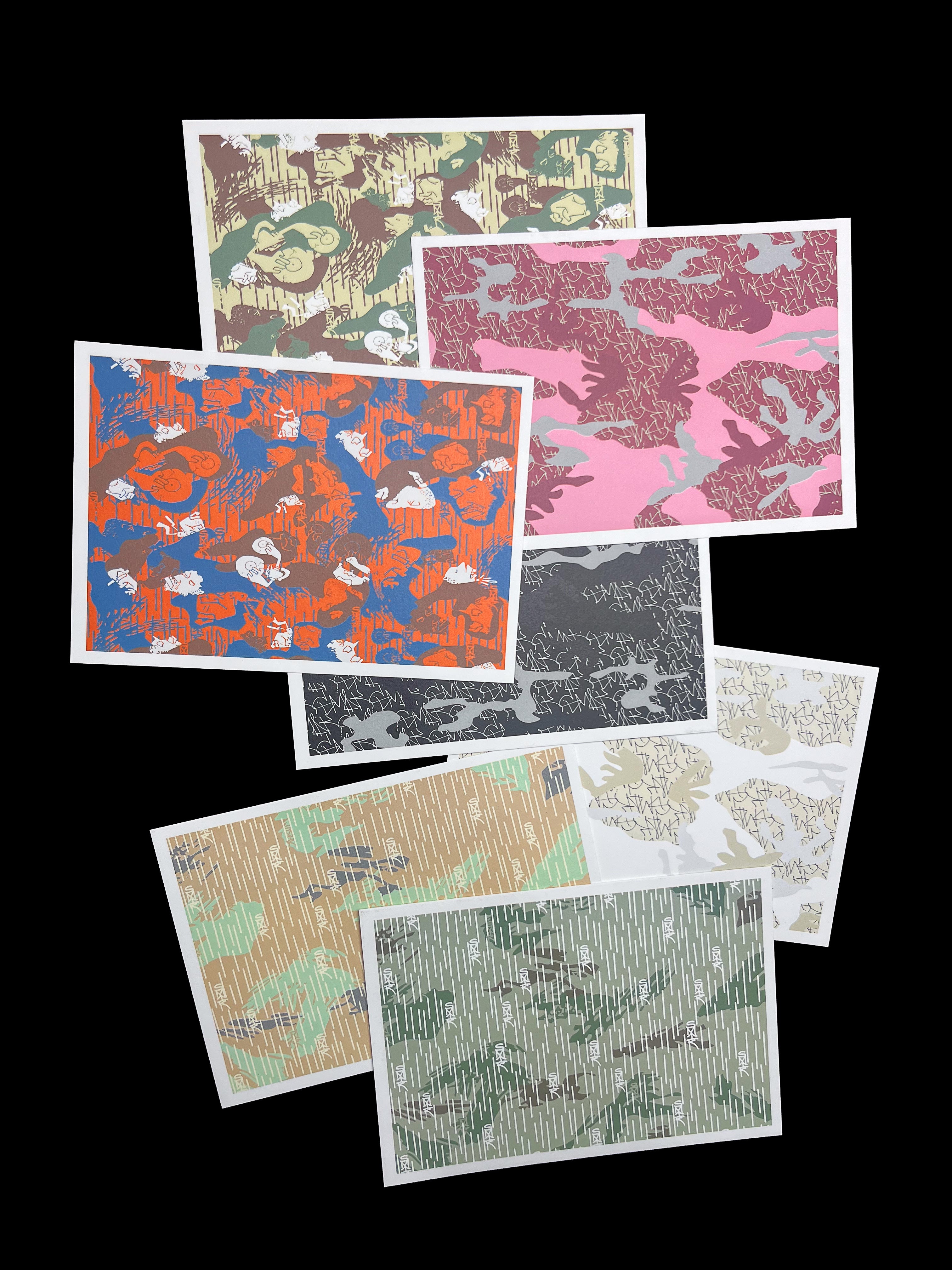 Camo Series Postcards