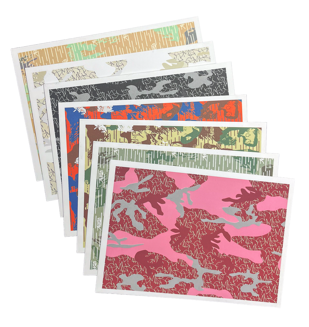 Camo Series Postcards