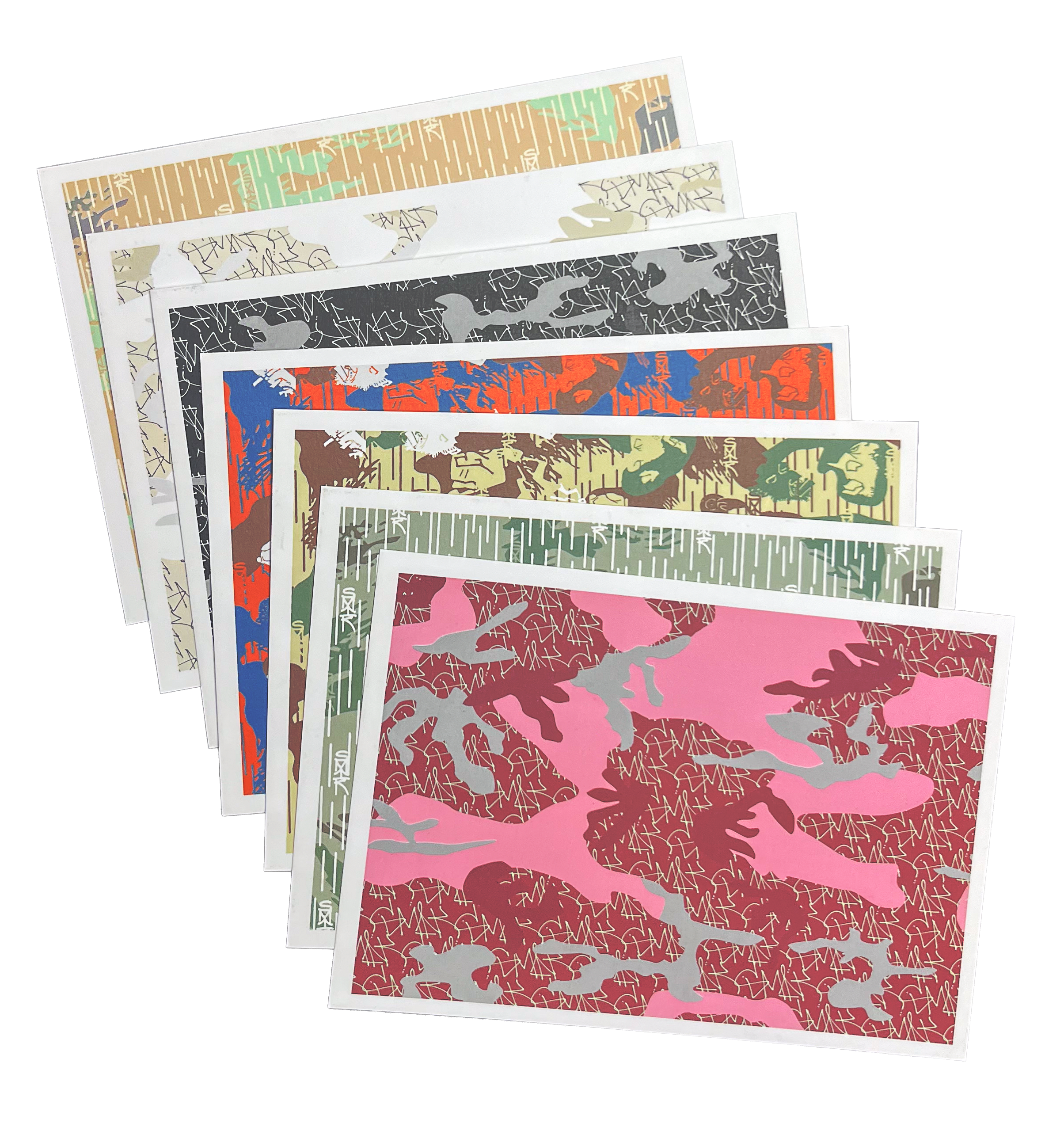 Camo Series Postcards