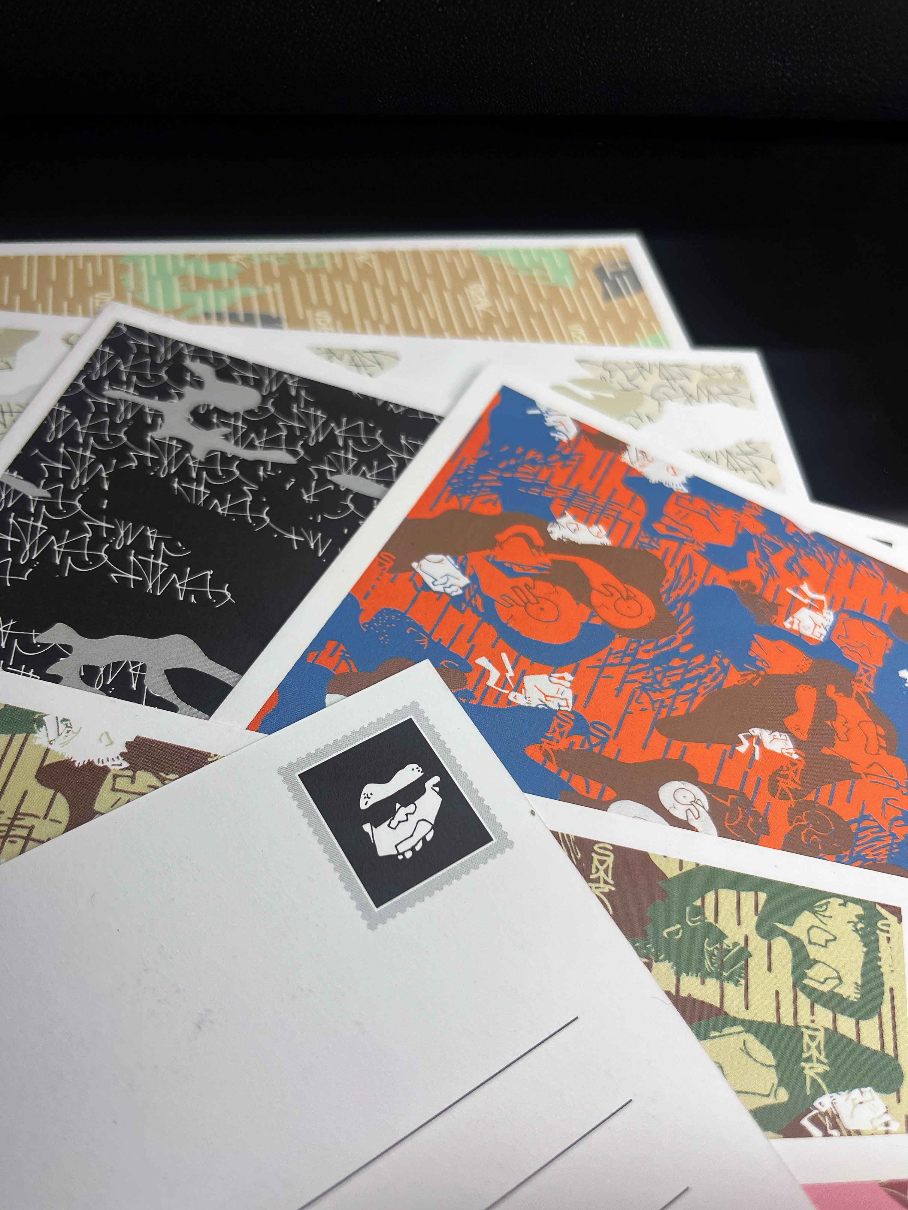 Camo Series Postcards
