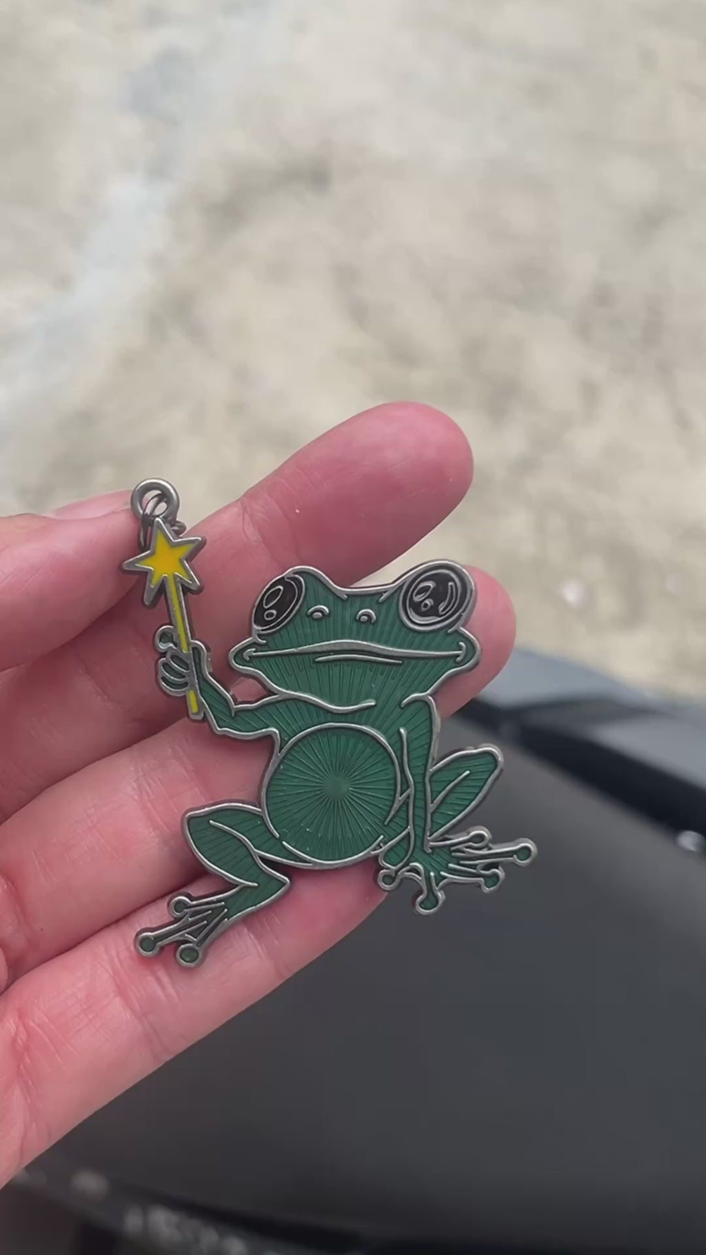 Magic Frog Keychain