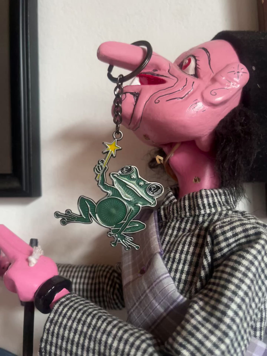 Magic Frog Keychain